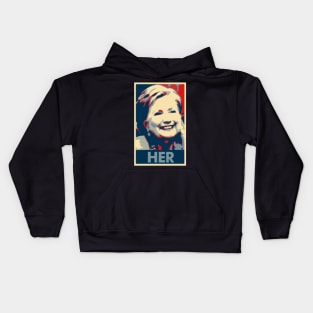 Hillary Rodham Clinton Political Parody Kids Hoodie